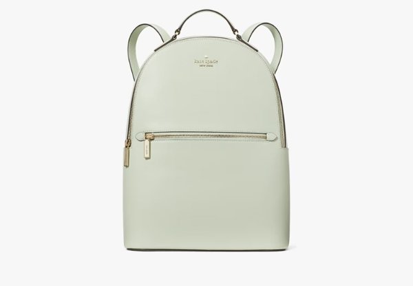 Perry Leather Large Backpack