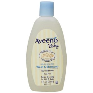 Aveeno婴儿洗发沐浴二合一清香型香波236ML（两瓶）