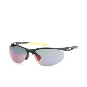 AshfordNike Unisex Black Rectangular Sunglasses SKU: DZ7353-011-69 UPC: 196152017994