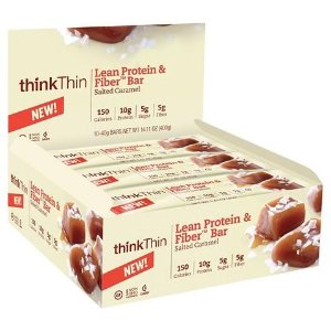 thinkThin 焦糖蛋白能量棒（4根） + $5 Target 礼卡