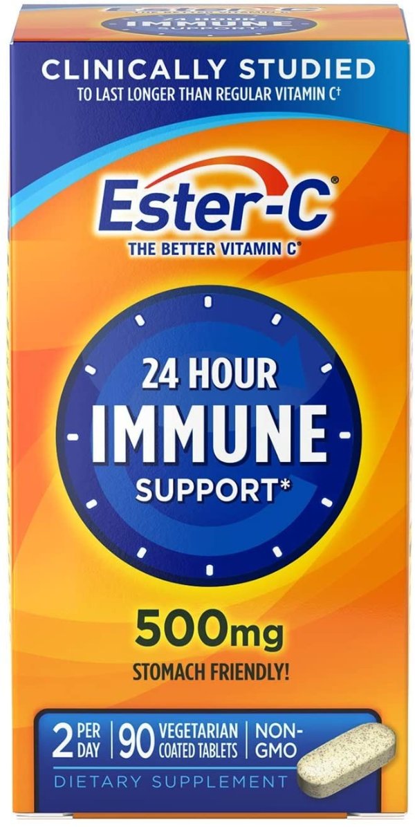 Ester-C 维生素C 500mg 90粒 24小时免疫支持