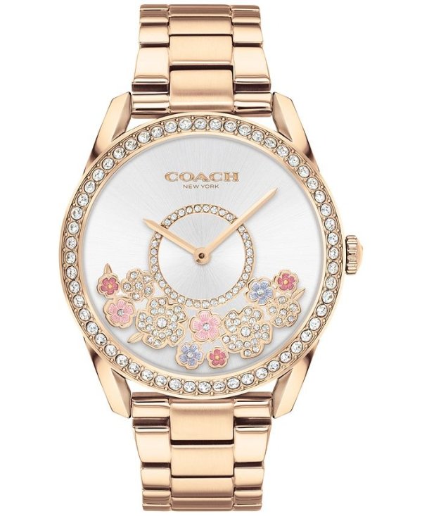 Women's Preston Carnation Gold-Tone Bracelet Watch 36mm