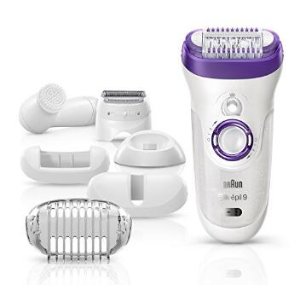 Braun Silk-épil 9 9-579 Wet and Dry Cordless Electric Hair Removal Epilator, Ladies’ Electric Shaver for Women