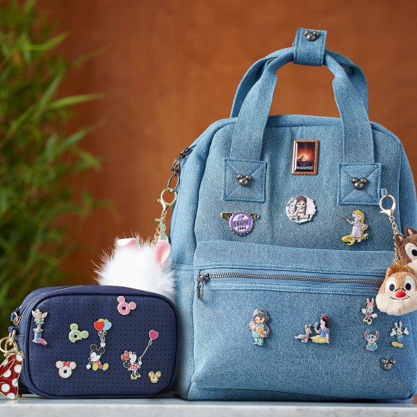 Mickey Mouse Icon Flair Denim Backpack | shopDisney