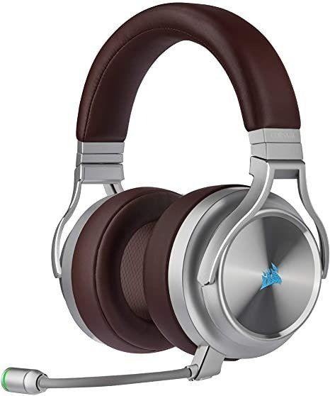 Virtuoso RGB Wireless SE Gaming Headset - High-Fidelity 7.1 Surround Sound W/Broadcast Quality Microphone, Memory Foam Earcups, 20 Hour Battery Life, Works w/PC, PS5, PS4 - Espresso