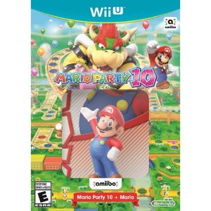 预购Wii U游戏: 马里奥派对10 + 马里奥Amiibo