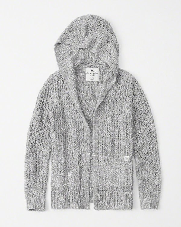 girls easy hooded cardigan | girls $8 & up select styles | Abercrombie.com