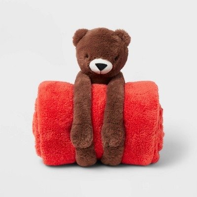 Bear Kids' Throw Buddy - Pillowfort™
