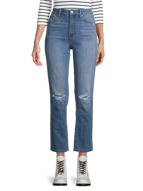 Celina High-Rise Straight Jeans