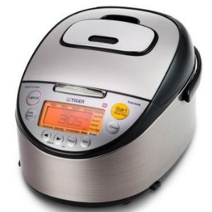Tiger JKT-S10U-K 5.5-Cup Induction Heating Rice Cooker and Warmer