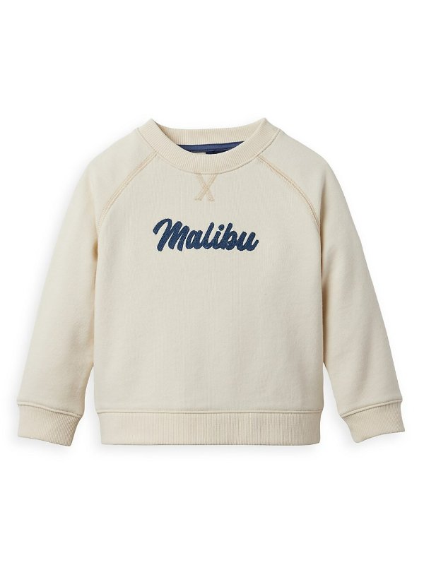 Little Boy's Malibu Crewneck Sweatshirt