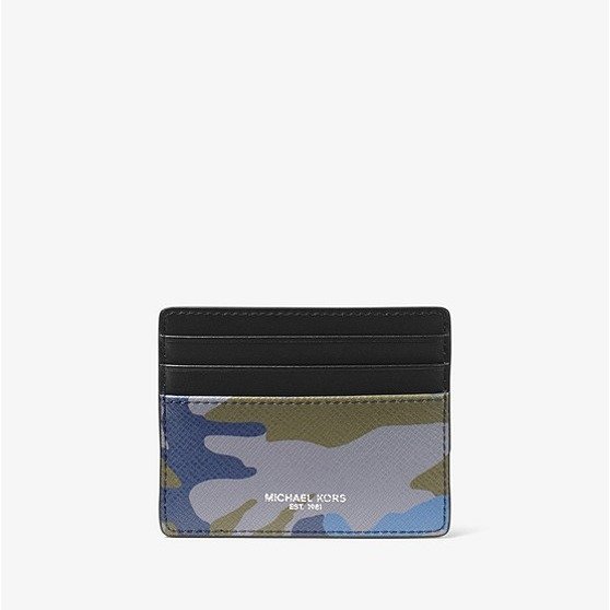 Harrison Camouflage Tall Card Case