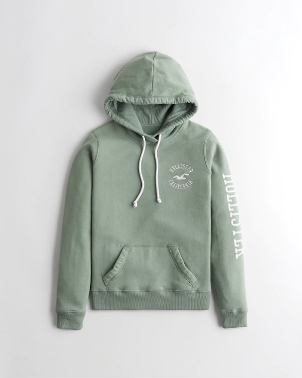 Easy Embroidered Logo Hoodie