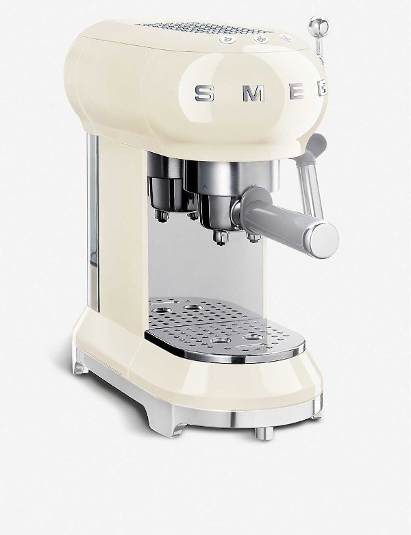 Stainless-steel espresso machine