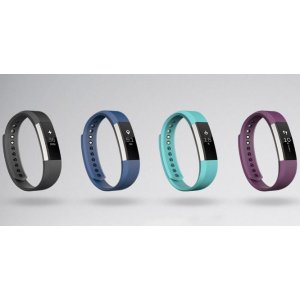 赠送价值$35免费耳机！Fitbit Alta 运动手环，四色、两种尺寸可选