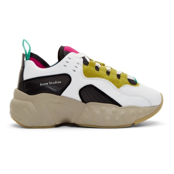 - SSENSE Exclusive Multicolor Nappa Manhattan Sneakers