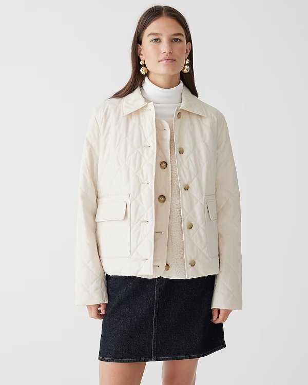 Quilted lady jacket with PrimaLoft®
