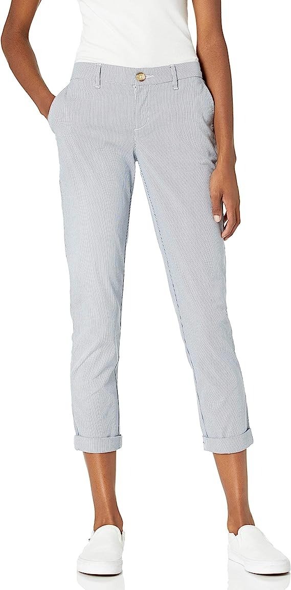 Hampton Chino Lightweight Pants for Women with Relaxed Fit