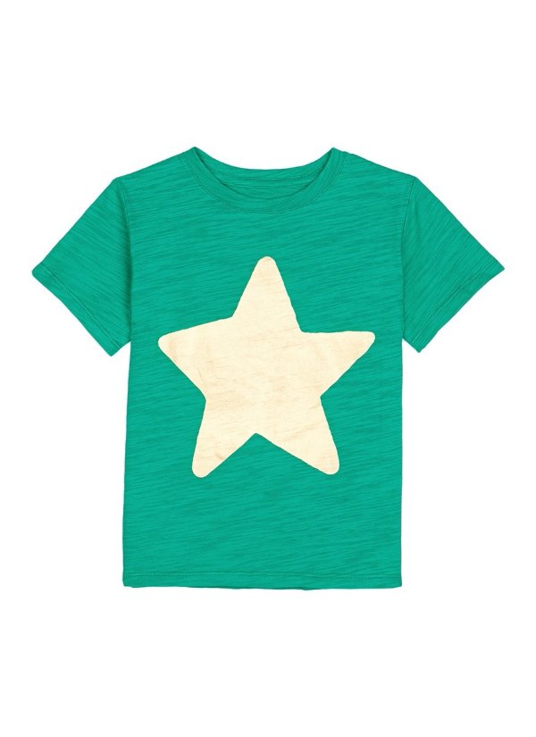 Little Starters x Lane Crawford | Metallic star print kids T-shirt | Kids | Lane Crawford - Shop Designer Brands Online