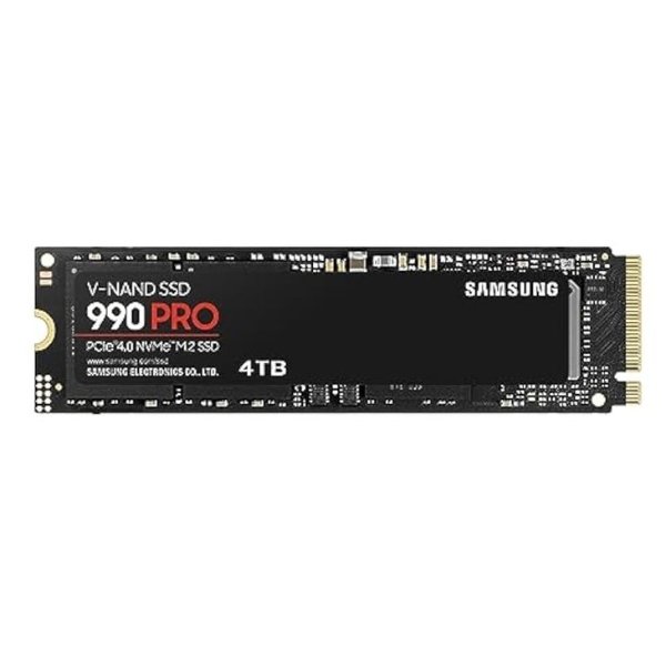SAMSUNG 990 PRO SSD 4TB PCIe 4.0 M.2 2280 Internal SSD