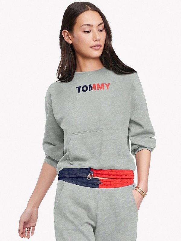 Mixed Media Sweatshirt | Tommy Hilfiger