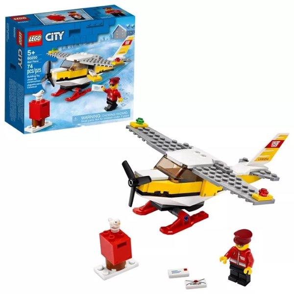 City Mail Plane Building Set 60250