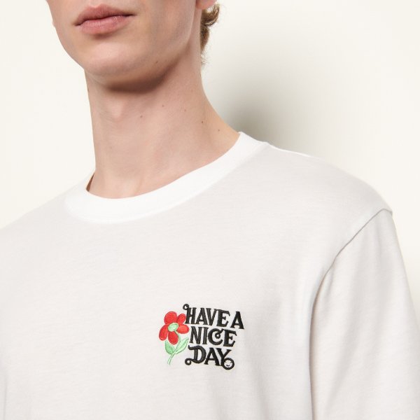 Embroidered t-shirt