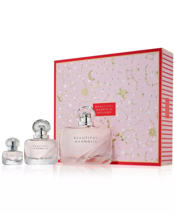 3-Pc. Beautiful Magnolia Deluxe Fragrance Gift Set