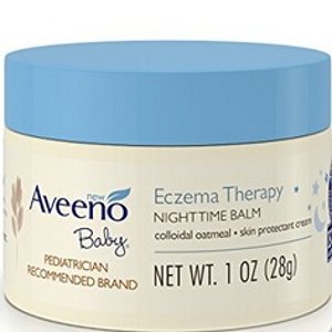 Aveeno Baby Eczema Therapy Nighttime Balm, 1 Oz