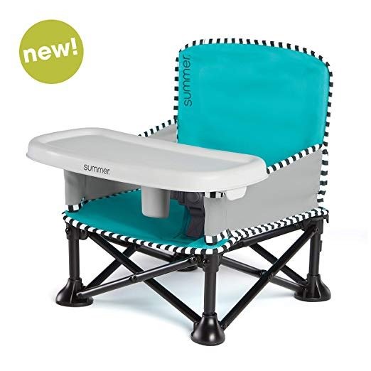 Summer Pop 'n Sit SE Booster Chair (Sweetlife Edition), Aqua Sugar