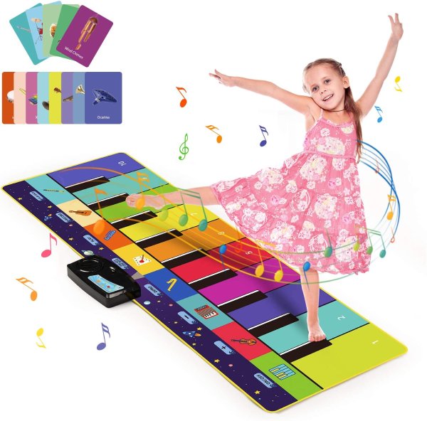 Joyjoz Kids Piano Mat, Musical Toys with 100 Plus Melodie
