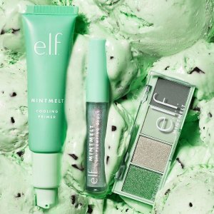 上新：e.l.f cosmetics 薄荷奶霜系列热卖 收薄荷妆前 液体眼影