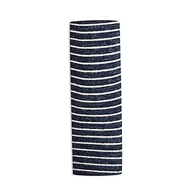 ® Striped Snuggle Knit Swaddle Blanket in Navy | buybuy BABY
