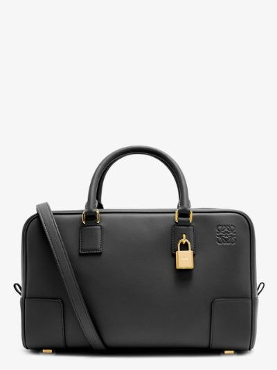 Black Amazona 28 Medium Leather Top Handle Bag | Browns