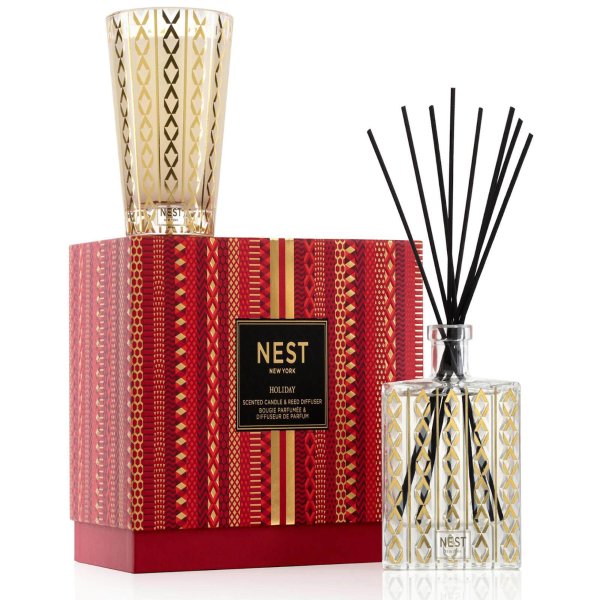 Holiday Classic Candle and Diffuser Set