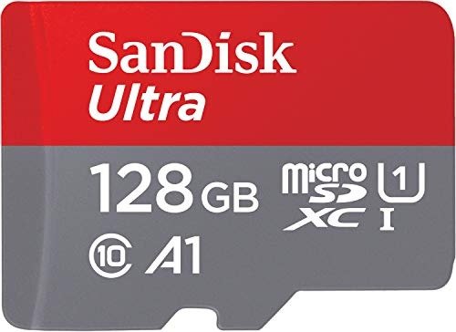 Ultra 128 GB microSDXC 内存卡 + SD Adapter with A1 