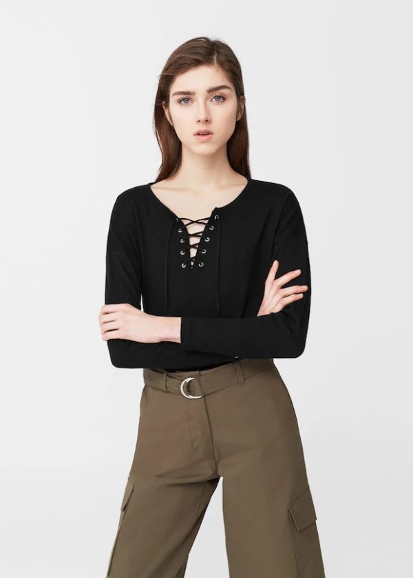 Braided cord sweater - Women | OUTLET USA