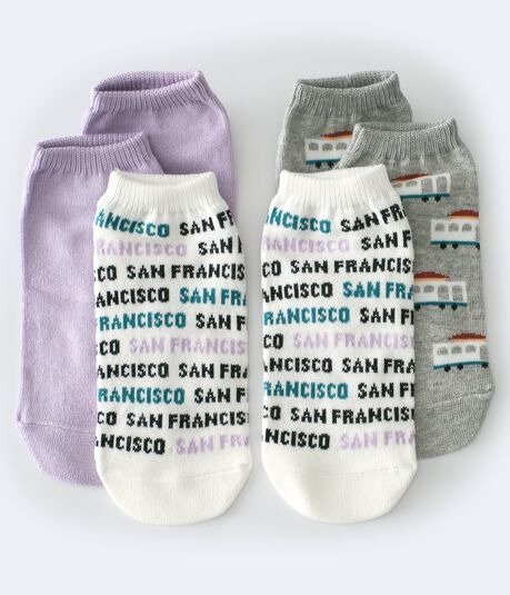 San Francisco Ankle Sock 3-Pack***