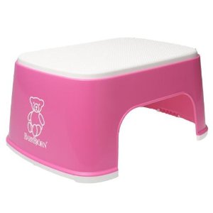 BABYBJORN幼儿安全防滑踏脚凳，粉色