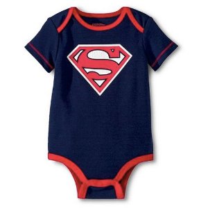 Superman 新生男宝宝连体衣