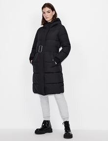 BELTED RECYCLED PADDED JACKET, PUFFER JACKET for Women | A|X Online Store