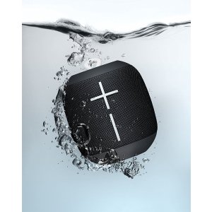 Ultimate Ears WONDERBOOM Waterproof Super Portable Bluetooth Speaker – IPX7 Waterproof – 10-hour Battery Life – Phantom Black