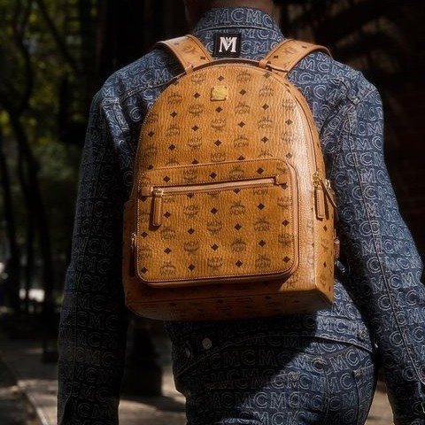 Medium Stark Printed Backpack