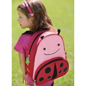 Skip Hop Zoo Pack Little Kid Backpack, Ladybug
