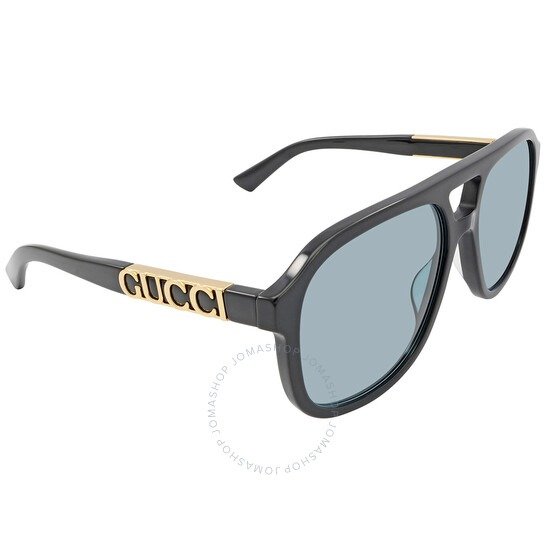 Blue Pilot Unisex Sunglasses GG1188S 004 58