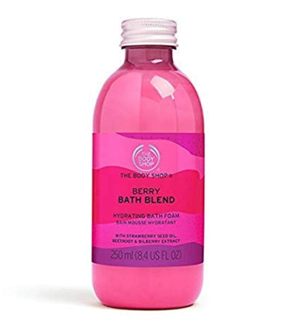 The Body Shop Berry Bath Blend, Berry, 8.4 Fl Ounce, Pink