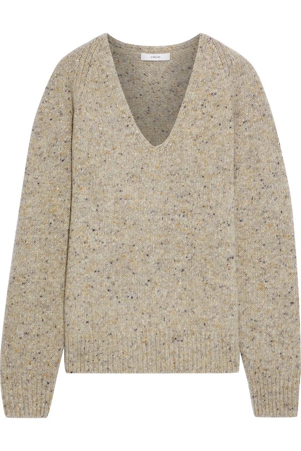 Donegal wool-blend sweater