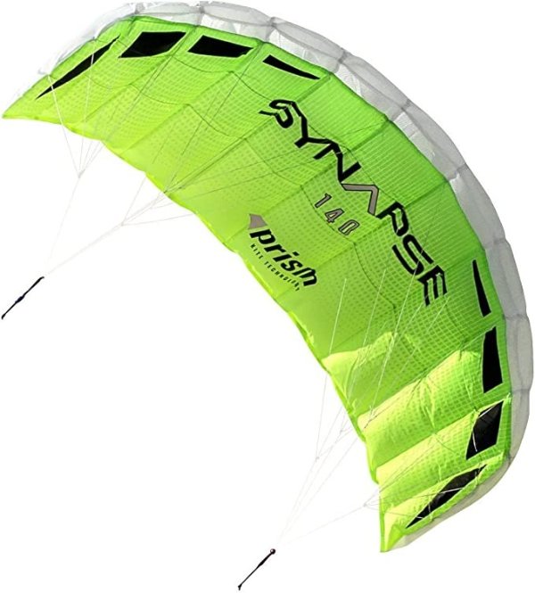 Kite Technology Synapse Dual-line Parafoil Kite - an Ideal Entry Level Kite for Kids and Adults to Dual-line Kiting