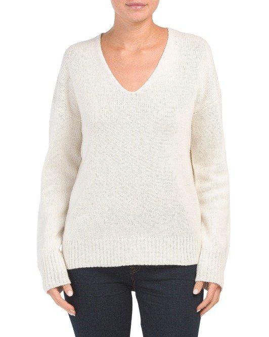 Relaxed Soft Cashmere Sweater