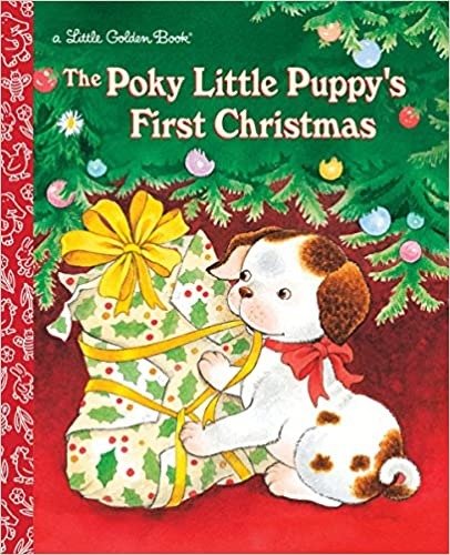 金色童书：The Poky Little Puppy's First Christmas